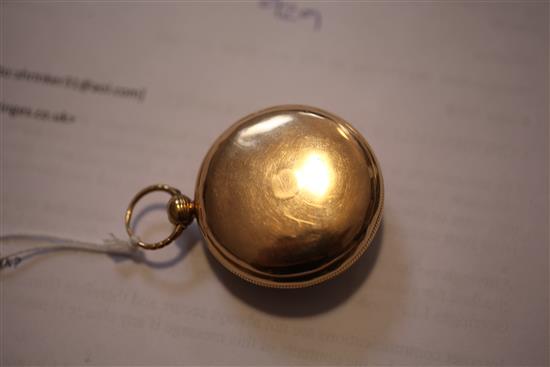 A George III gold keywind pocket watch by Jos. Cording, Holburn, London,